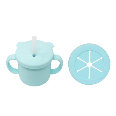 GROW WITH ME SILICONE CUP SNACK SET - FACTORY SECONDS